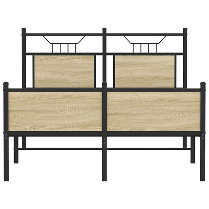 Giroletto senza Materasso Rovere Sonoma 120x190cm in Truciolato