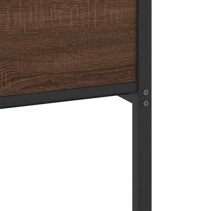 Giroletto senza Materasso Rovere Marrone 90x190cm in Truciolato