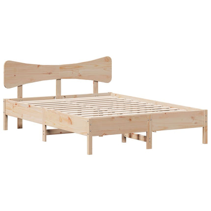 Giroletto senza Materasso 150x200 cm in Legno Massello di Pino