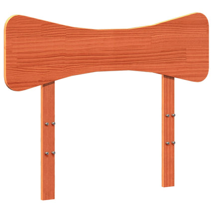 Giroletto senza Materasso Marrone Cera 90x200 cm Massello Pino
