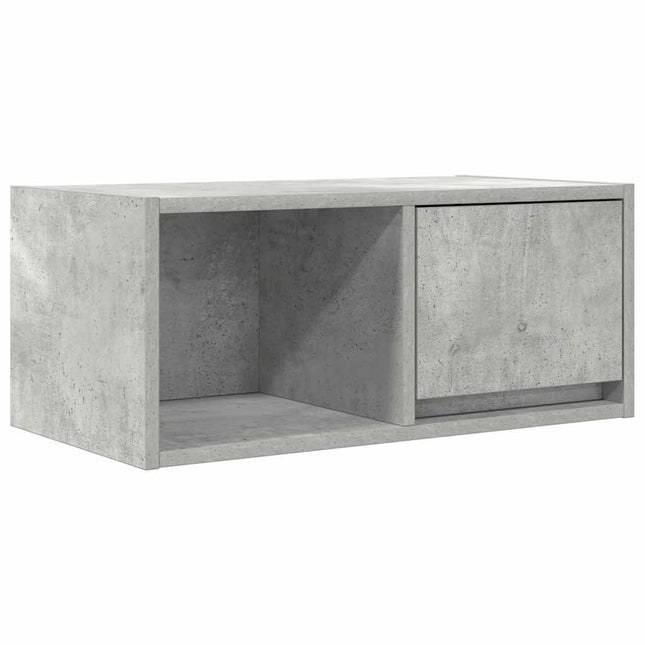 Mobile per TV Grigio Cemento 60x31x25,5 cm Legno Multistrato