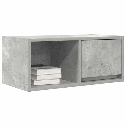 Mobile per TV Grigio Cemento 60x31x25,5 cm Legno Multistrato