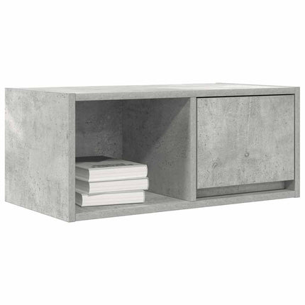 Mobili TV 2 pz Grigio Cemento 60x31x25,5cm in Legno Multistrato