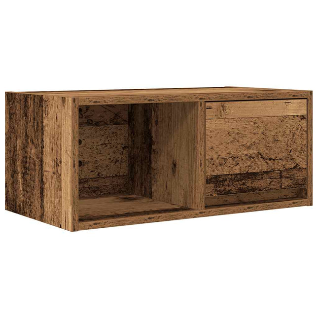 Mobile Porta TV Legno Antico 60x31x25,5 cm Legno Multistrato