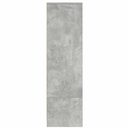 Credenza Grigio Cemento 29,5x34x119,5 cm in Legno Multistrato