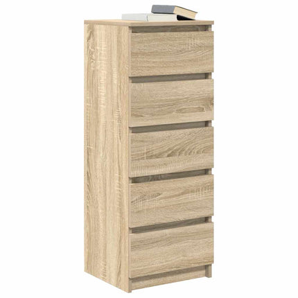 Credenza con Cassetti Rovere Sonoma 37,5x35x99 cm in Truciolato