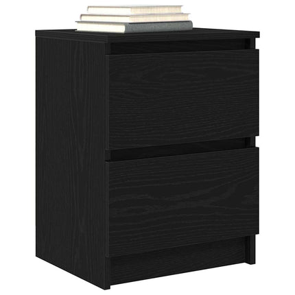 Mobile Porta TV Nero 40x35x54 cm in Legno Multistrato