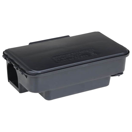Trappole per Topi 12 pz Nere 22x12,5x7,5 cm