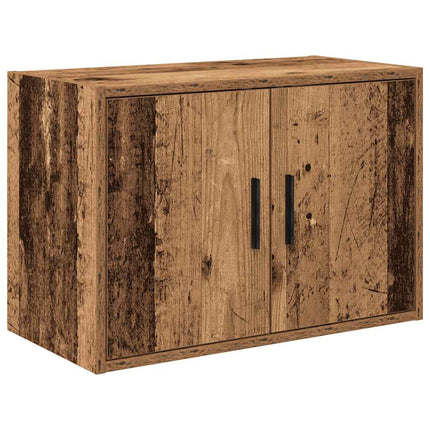 Armadi da Garage 2 pz Legno Antico in Legno Multistrato