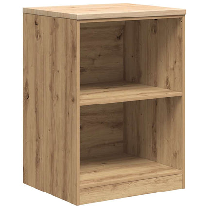 Armadi da Garage 2 pz Rovere Artigianale in Legno Multistrato