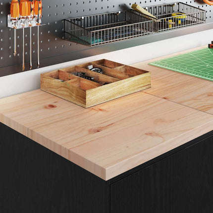 Armadi da Garage 2 pz Neri in Legno Multistrato