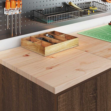 Armadi da Garage 2 pz Rovere Marrone in Legno Multistrato