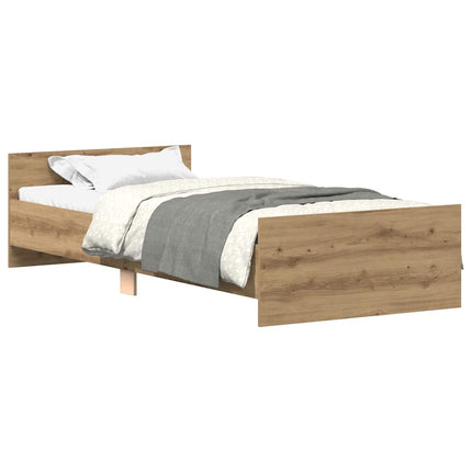 Giroletto senza Materasso Rovere Artigianale 90x200cm