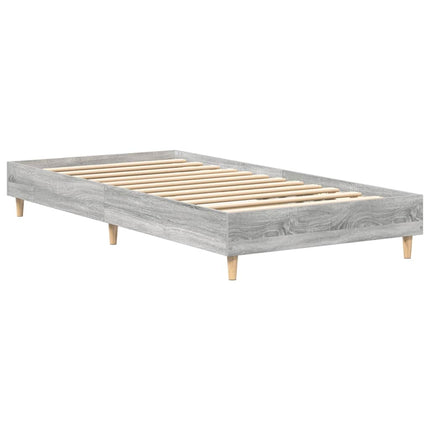 Giroletto senza Materasso Grigio Sonoma 100x200 cm Truciolato