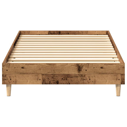Giroletto senza Materasso Legno Antico 90x200 cm in Truciolato