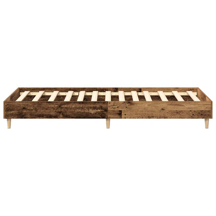 Giroletto senza Materasso Legno Antico 90x200 cm in Truciolato