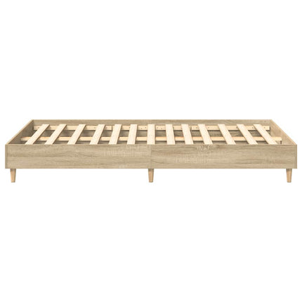 Giroletto senza Materasso Rovere Sonoma 140x190cm in Truciolato