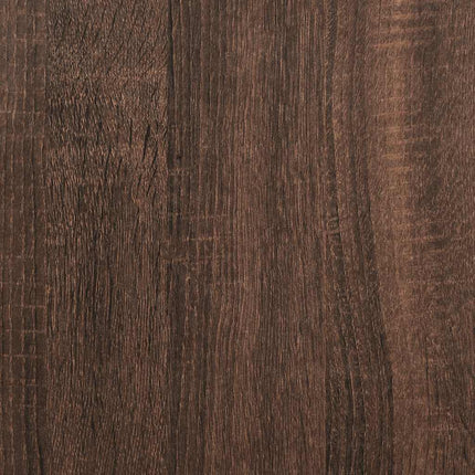 Giroletto senza Materasso Rovere Marrone 135x190 cm Truciolato