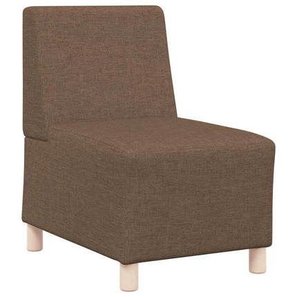 Divano Sedia Marrone 55 cm in Tessuto