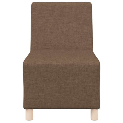 Divano Sedia Marrone 55 cm in Tessuto