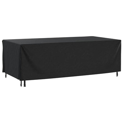 Copri Mobili Giardino 2pz Nera 229x113x73 cm Impermeabile 420D