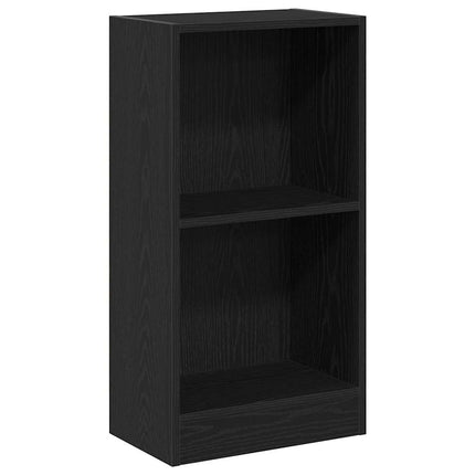 Libreria Rovere Nero 40x24x76 cm in Legno Multistrato