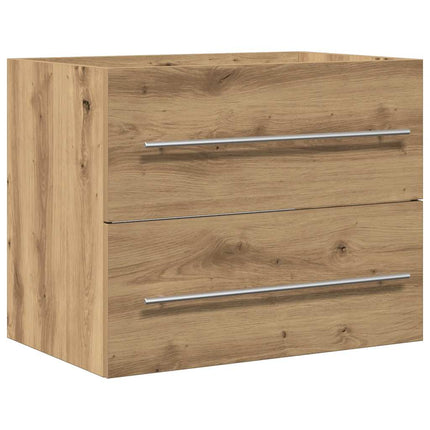 Mobile Lavabo Bagno Artigianale 60x38,5x48 cm Legno Multistrato