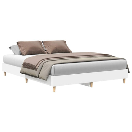 Giroletto senza Materasso Bianco 150x200cm in Legno Multistrato