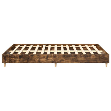 Giroletto senza Materasso Rovere Fumo 150x200 cm in Truciolato
