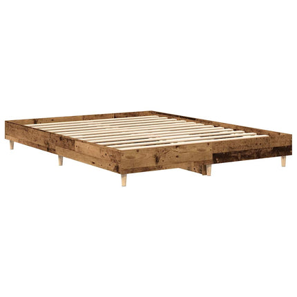 Giroletto senza Materasso Legno Antico 140x200 cm in Truciolato