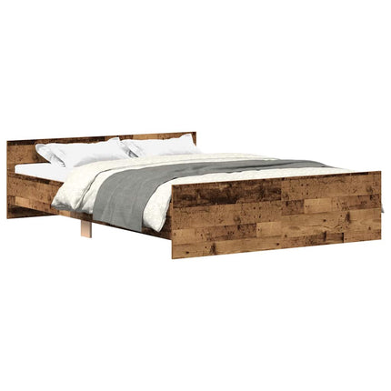 Giroletto senza Materasso Legno Antico 120x190cm in Truciolato