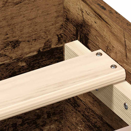 Giroletto senza Materasso Legno Antico 120x190cm in Truciolato