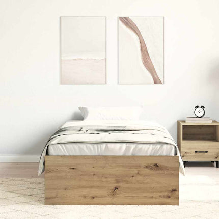 Giroletto senza Materasso Rovere Artigianale 90x200cm