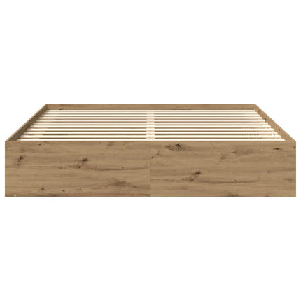 Giroletto senza Materasso Rovere Artigianale 200x200 cm