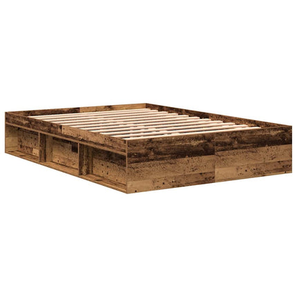 Giroletto senza Materasso Legno Antico 120x190cm in Truciolato