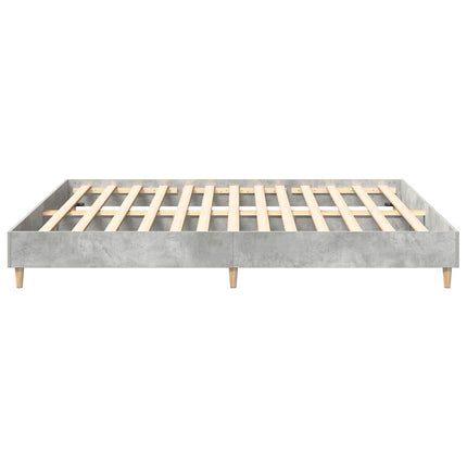 Giroletto senza Materasso Grigio Cemento 180x200 cm Truciolato