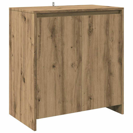 Credenza 3 pz Rovere Artigianale in Legno Multistrato