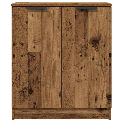 Credenze 3 pz Legno Antico 60x30x70 cm in Legno Multistrato