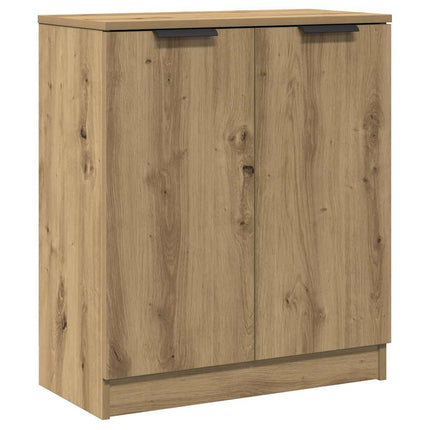 Credenze 3 pz Rovere Artigianale 60x30x70 cm Legno Multistrato