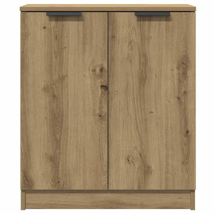 Credenze 3 pz Rovere Artigianale 60x30x70 cm Legno Multistrato