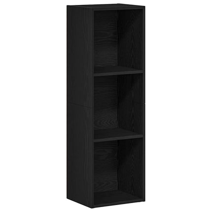 Libreria Rovere Nero 36x30x114 cm in Legno Multistrato