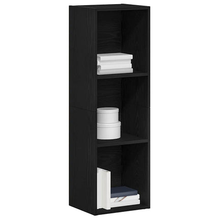Libreria Rovere Nero 36x30x114 cm in Legno Multistrato