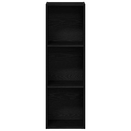 Libreria Rovere Nero 36x30x114 cm in Legno Multistrato