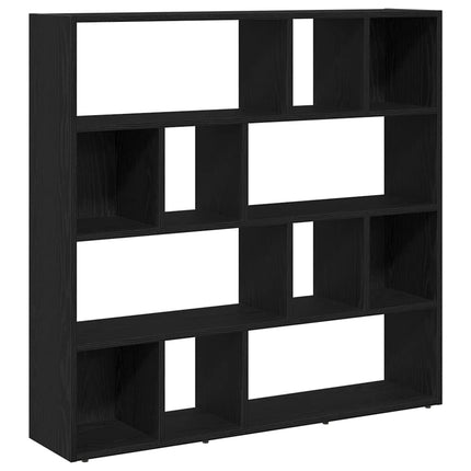 Libreria/Divisorio Rovere Nero 105x24x102 cm