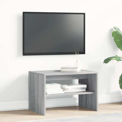 Mobile Porta TV Grigio Sonoma 60x40x40 cm in Legno Multistrato