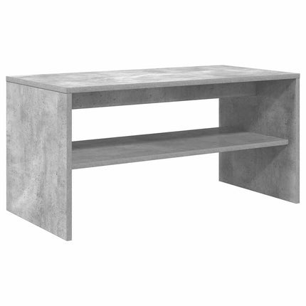 Mobile Porta TV Grigio Cemento 80x40x40 cm in Legno Multistrato