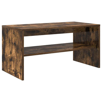 Mobile Porta TV Rovere Fumo 80x40x40 cm in Legno Multistrato