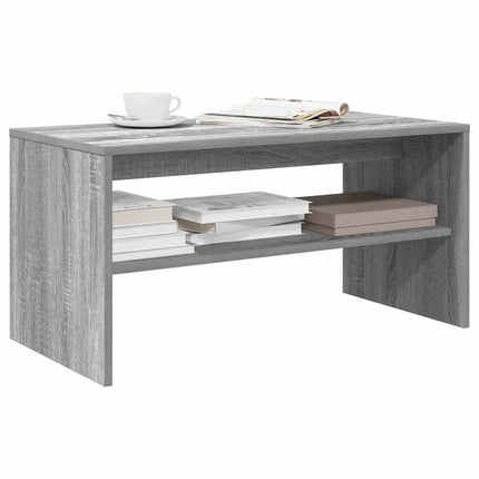 Mobile Porta TV Grigio Sonoma 80x40x40 cm in Legno Multistrato