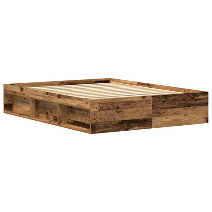 Giroletto senza Materasso Legno Antico 150x200cm in Truciolato