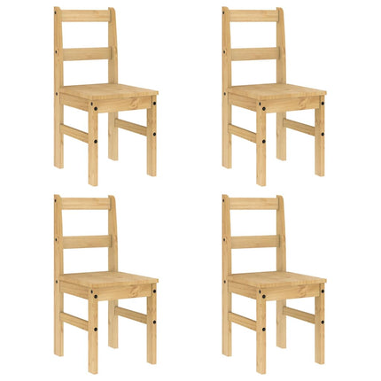 Set da Pranzo 5 pz Panama in Legno Massello di Pino